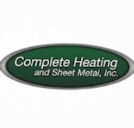 complete heating and sheet metal inc|Complete Heating and Sheet Metal, Inc. .